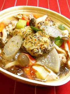 もずくすいとん-レシピのメイン写真