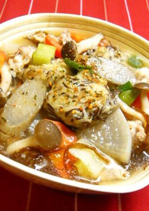 もずくすいとん-レシピのメイン写真