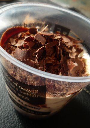 カップでチョコマーブルチーズケーキ-レシピのメイン写真
