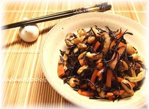 圧力鍋で。ヒジキと大豆の柔らか煮-レシピのメイン写真