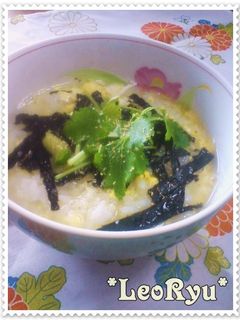✿三つ葉の海苔わさ雑炊✿-レシピのメイン写真