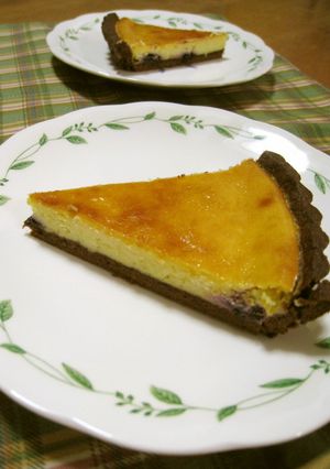 ブルーベリーとチーズのショコラタルト☆-レシピのメイン写真
