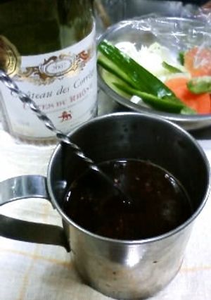 ジンギスカンのタレ（赤ワイン風味）-レシピのメイン写真