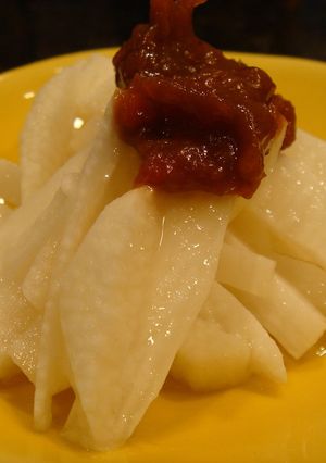山芋たんざく☆梅肉和え☆簡単でおいしい☆-レシピのメイン写真