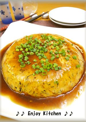 豆腐とひじきのレンジ蒸し♪生姜甘酢あん-レシピのメイン写真