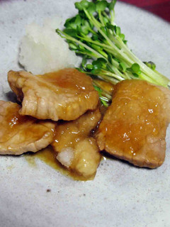 豚の治部煮風◎甘辛酢-レシピのメイン写真