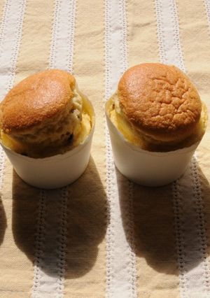 紙コップ DE チョコチップシフォン-レシピのメイン写真