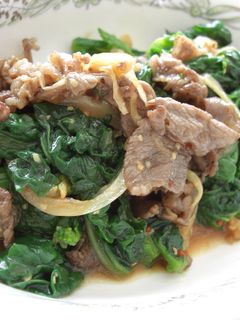 菜花と牛肉のホットサラダ☆マスタード風味-レシピのメイン写真