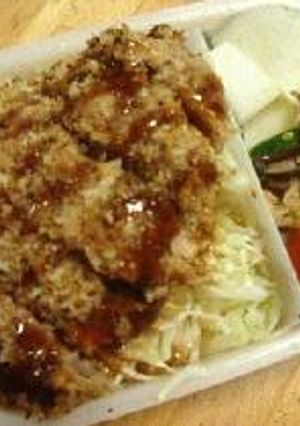 ソースカツ丼弁当-レシピのメイン写真