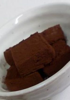 お口の中で　とろ～りとろける　生チョコ-レシピのメイン写真