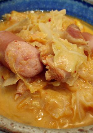 ごま＆キムチ風味鍋-レシピのメイン写真