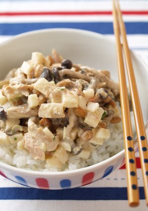 納豆のまぜこぜ健康ご飯-レシピのメイン写真