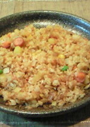 カレーチャーハン-レシピのメイン写真