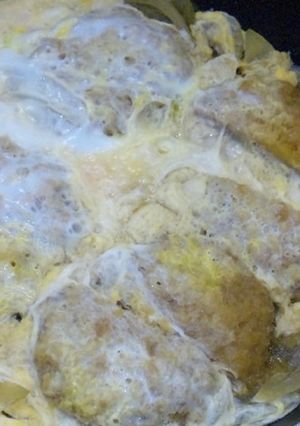 めんつゆで☆メンチカツ丼-レシピのメイン写真