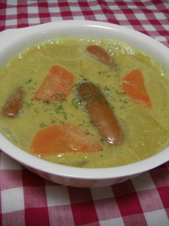 豆乳カレースープ♪-レシピのメイン写真