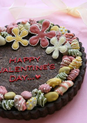 バレンタインｎｏチョコナッツタルト～♡♡-レシピのメイン写真