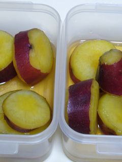 『サツマイモの甘煮』-レシピのメイン写真