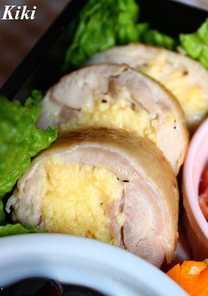 鶏肉のふわふわ卵巻き☆-レシピのメイン写真