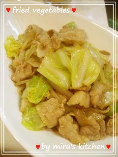 ♡オイスターde野菜炒め(*´▽`*)♡-レシピのメイン写真