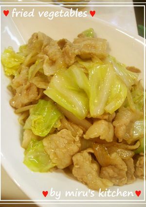 ♡オイスターde野菜炒め(*´▽｀*)♡-レシピのメイン写真