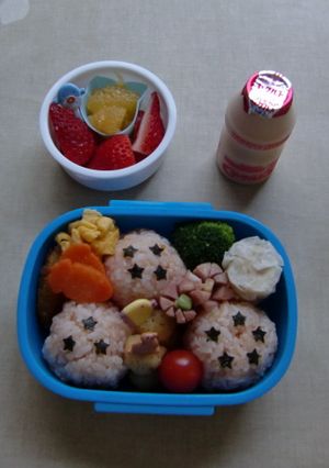 簡単!キャラ弁?!ドラゴンボール☆☆☆-レシピのメイン写真