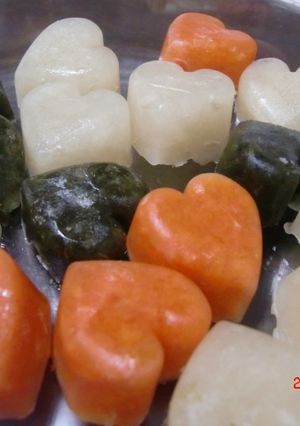 圧力鍋で離乳食~ストック作り~-レシピのメイン写真