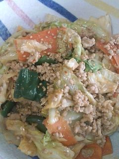 ピリ辛味噌ダレ野菜炒め☆-レシピのメイン写真