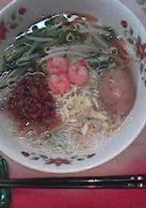 担仔米粉（ビーフン　スープ）-レシピのメイン写真