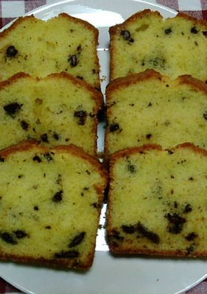 チョコチップパウンドケーキ-レシピのメイン写真