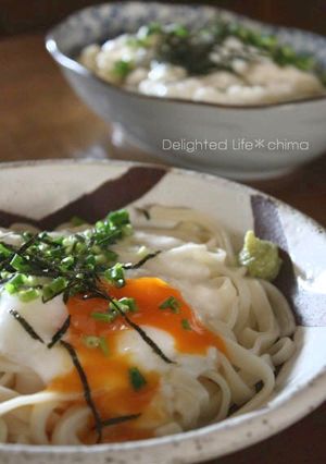 冷やしとろろうどん-レシピのメイン写真