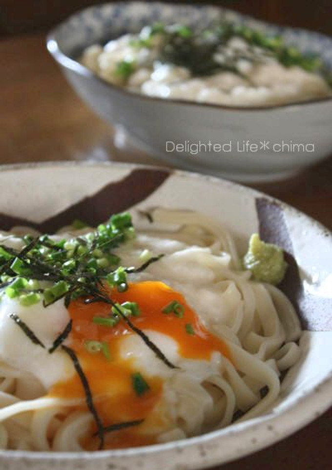 冷やしとろろうどん-レシピのメイン写真