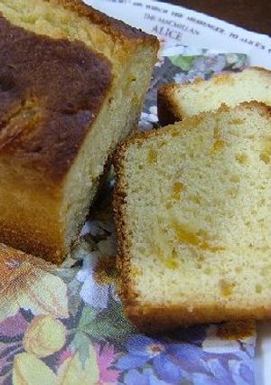 柚子茶入りブランデーケーキ-レシピのメイン写真