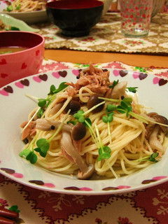 しめじとツナの和風サラダスパゲティ-レシピのメイン写真