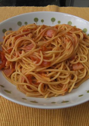 簡単！あっさりナポリタン-レシピのメイン写真