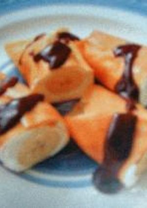 バナナクレープ*チョコレートがけ-レシピのメイン写真