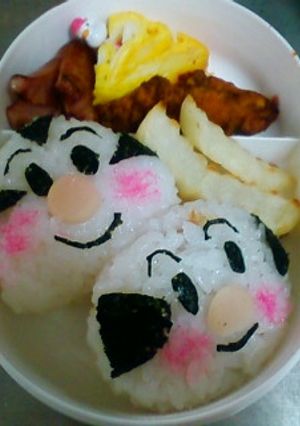 ｷｬﾗ弁★おむすびまん★-レシピのメイン写真