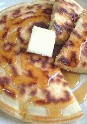 朝ごはんのホットケーキ-レシピのメイン写真