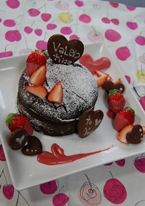 バレンタインガトーショコラ-レシピのメイン写真