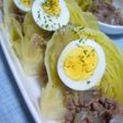 巻かない☆ロールキャベツ風肉あんのせ