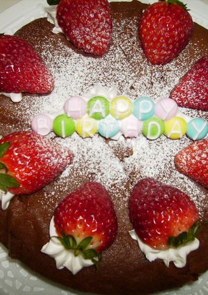 お誕生日のガトーショコラ-レシピのメイン写真