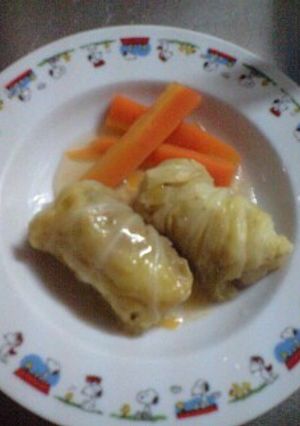簡単☆ロールキャベツ♪甘っにんじん添-レシピのメイン写真