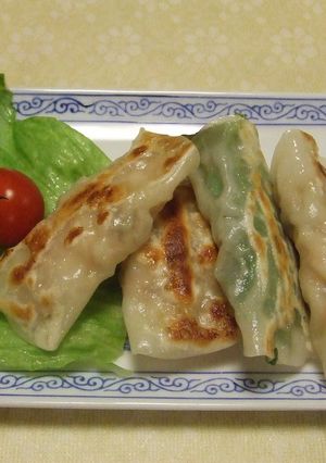 簡単!巻くだけエビ餃子-レシピのメイン写真