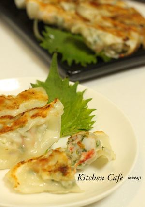 海老しそチーズ餃子-レシピのメイン写真