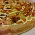 アメリカンソースで!エビチリマヨピザ