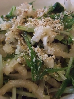 簡単!給食の水菜と切干大根のはりはり漬-レシピのメイン写真