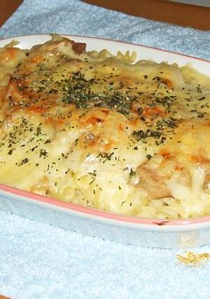 鶏肉と玉ねぎのホワイトグラタン-レシピのメイン写真