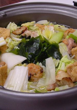 盆酒とり鍋－ぼんしゅとりなべ－濃厚な旨味-レシピのメイン写真