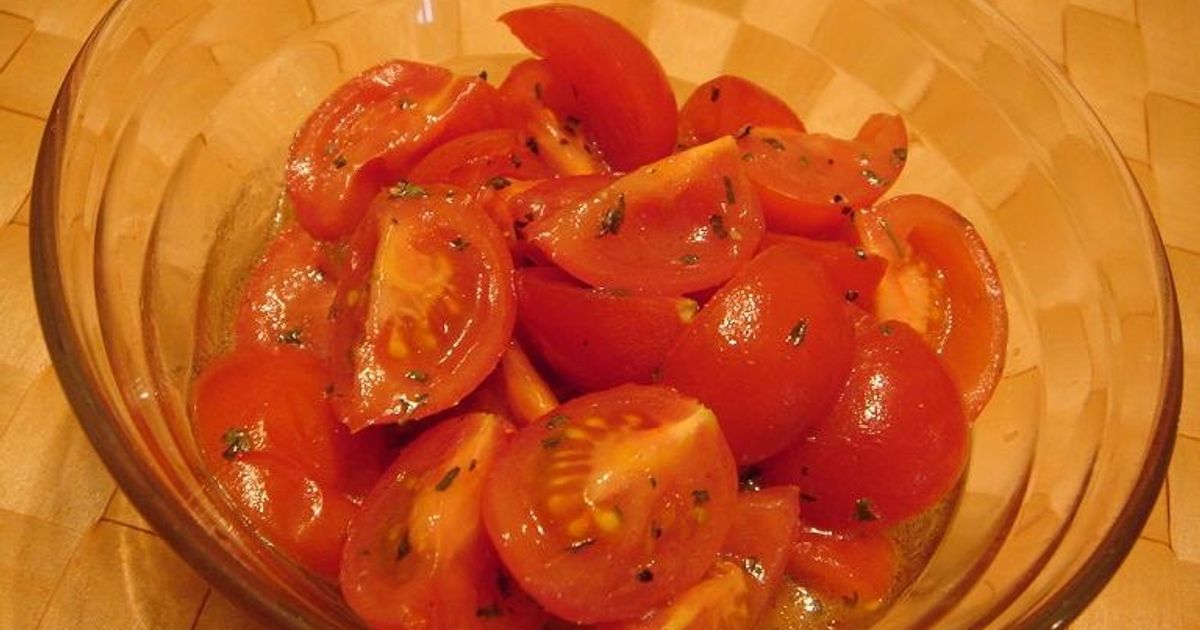 プチプチトマトのサラダ by miki819 【クックパッド】 簡単おいしい