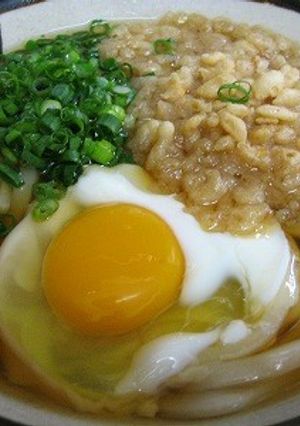 月見うどん　☆お店の味を家庭で再現☆-レシピのメイン写真