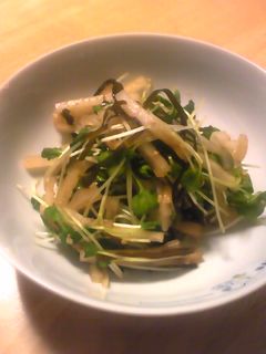 大根の佃煮サラダ-レシピのメイン写真